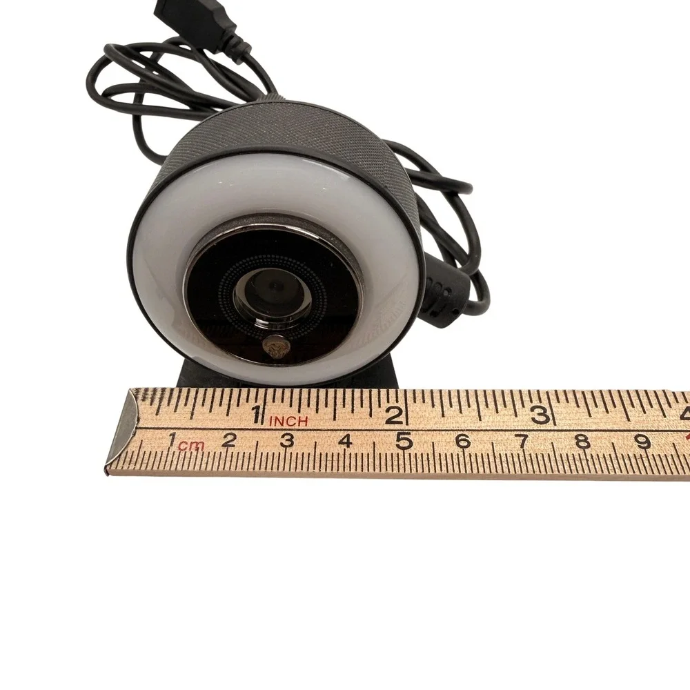 Vitade HD960 Webcam Black Ring Light Streaming Video Camera Tripod Mount